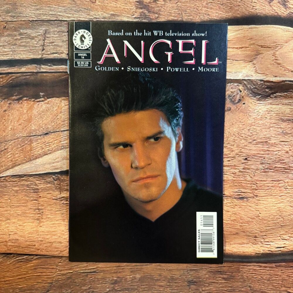 Angel #14 Dark Horse Comics Photo Variant David Boreanaz Modern Age
